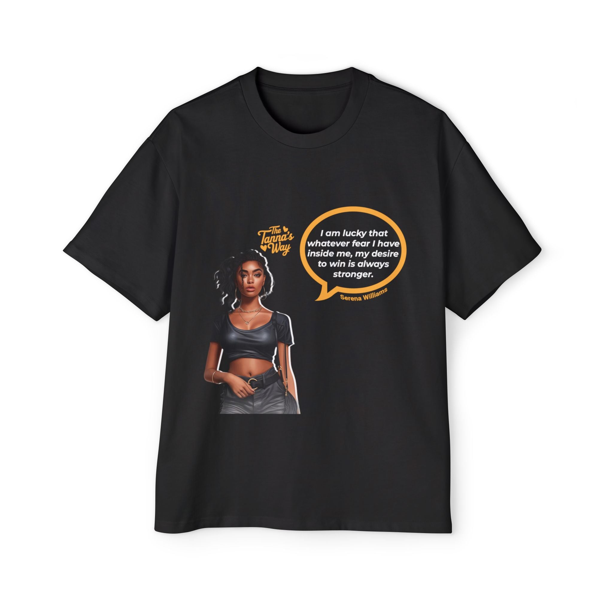 Serena Williams | Men's Heavy Oversized Tee